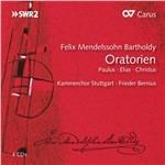 Oratorios Paulus Elias ch - CD Audio di Felix Mendelssohn-Bartholdy
