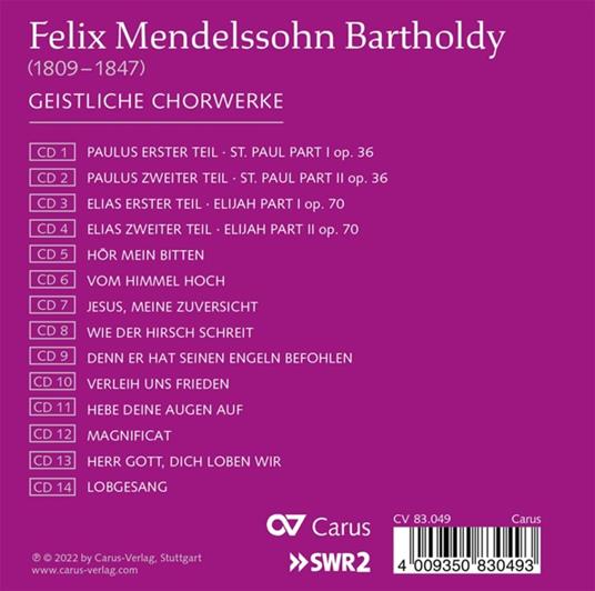 Geistliche Chorwerke - CD Audio di Kammerchor Stuttgart - 2