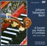 6 Sonate per Violino - CD Audio di Johann Sebastian Bach
