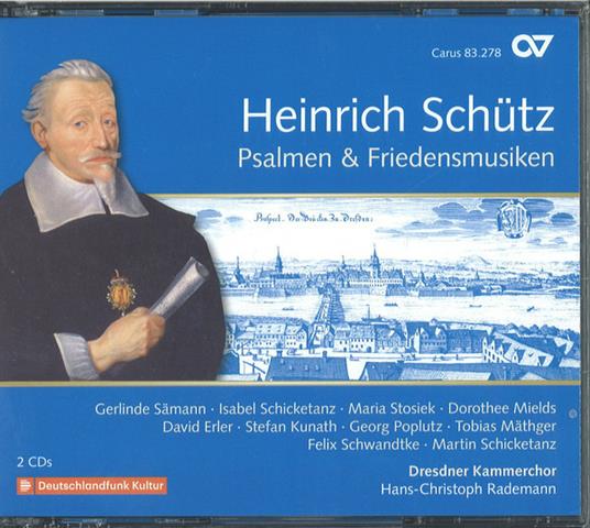 Psalmen & Friedensmusiken - CD Audio di Heinrich Schütz