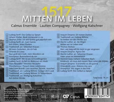 1517. Mitten Im Leben - CD Audio - 2