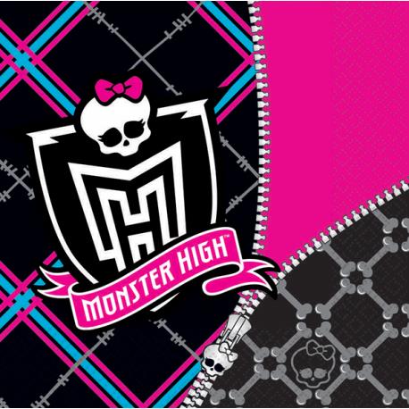 Monster High. Set 20 tovaglioli di carta