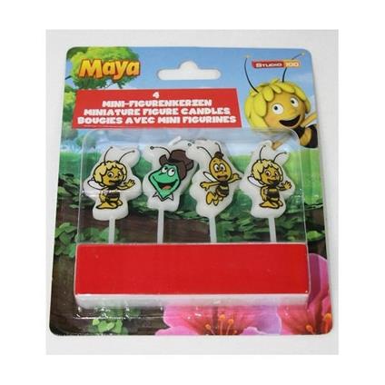 Mini Candeline Ape Maia. 4 pezzi