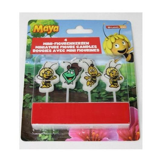 Mini Candeline Ape Maia. 4 pezzi
