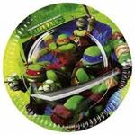 Set 8 Piatti Teenage Mutant Ninja Turtles