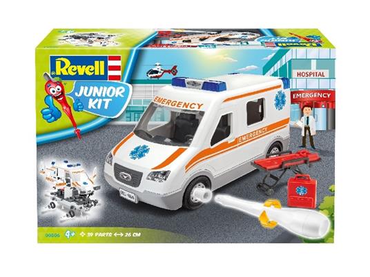 Modellino 1/20 Junior Kit Ambulance Revell