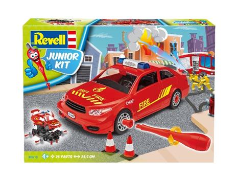 Modellino 1/20 Junior Kit Fire Chief Car Revell