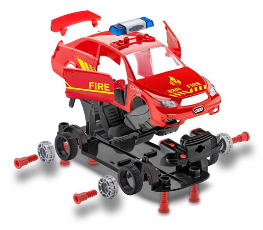 Modellino 1/20 Junior Kit Fire Chief Car Revell - 4