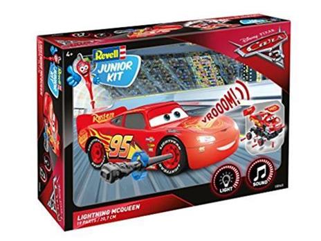 Modellino Cars 3 Lightning Mc Queen. Junior Kit (Lights & Sound) Revell - 5