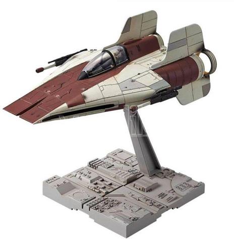 Star Wars Model Kit 1/72 A-Wing Starfighter 10 Cm Bandai Star Wars - 2