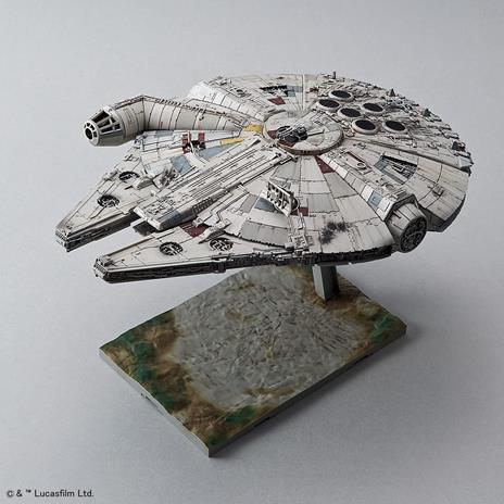 Star Wars Episode VII Model Kit 1/144 Millennium Falcon Bandai Star Wars - 2