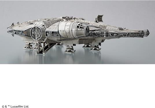 Star Wars Episode VII Model Kit 1/144 Millennium Falcon Bandai Star Wars - 4