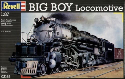 Big Boy Locomotive Plastic Kit 1:87 Model Rv2165 - 2