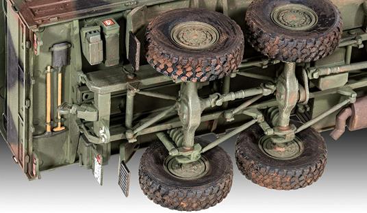 Revell 03291 MAN 7t Milgl Military Truck Model Kit 1:35 Scale 03291-Modellino militare uomo, scala, Colore non verniciato - 5