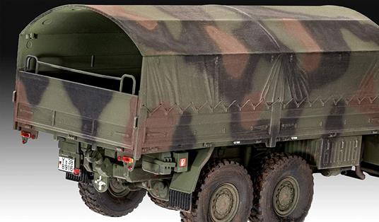 Revell 03291 MAN 7t Milgl Military Truck Model Kit 1:35 Scale 03291-Modellino militare uomo, scala, Colore non verniciato - 6