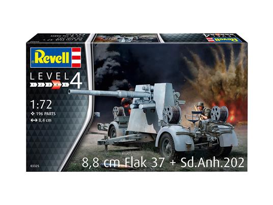 Revell: 8,8 Cm Flak 37 + Sd.Anh.202 (03325)