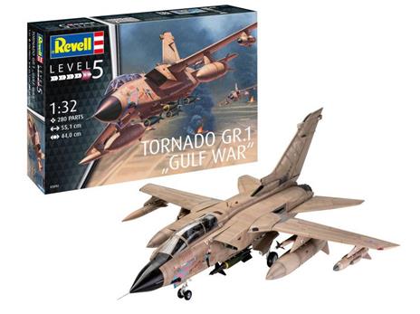 Tornado Gr Mk.1 Raf Gulf War Fight Plastic Kit 1:32 Model Rv03892