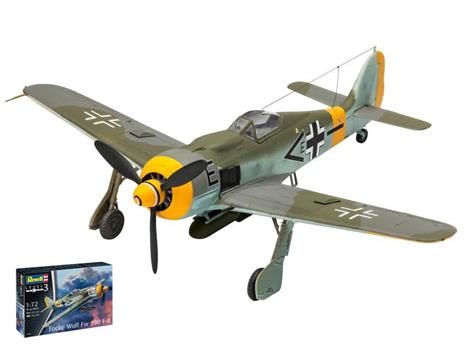 Focke Wulf Fw190 F-8 Aircraft Plastic Kit 1:72 Model Rv03898 - 2