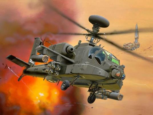 Speelgoed Model Kits-Ah-64D Longbow Apache (04046) - 3