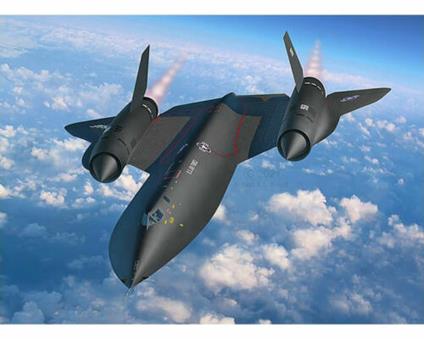 Revell 04967 Lockheed SR-71 Kit modello fedele Blackbird per esperti, non verniciato