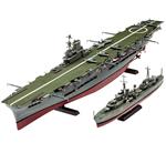 Nave Portaerei Hms Ark Royal e Cacciatorpediniere Eskimo 1:720