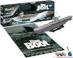 Revell 05675 Set regalo Set DAS BOOT 40th Anniversary, con accessori di base, nave 1:144, 46,5 cm Kit per modelli, Colore Non Laccato, 05675