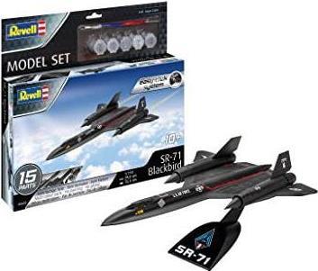 Revell: Lockheed Sr-71 Blackbird - Easy Click - Model Set Plastic Kit (63652)