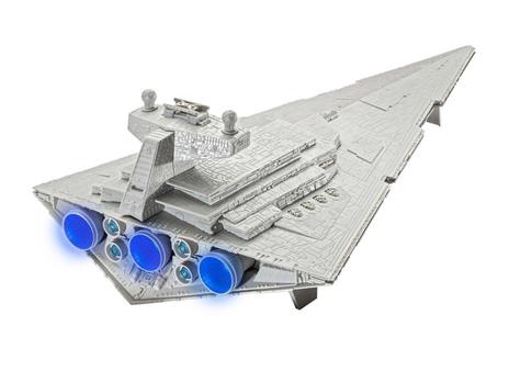 Star Wars Build & Play Model Kit with Sound & Light Up 1/4000 Imperial Star Destroyer - 2