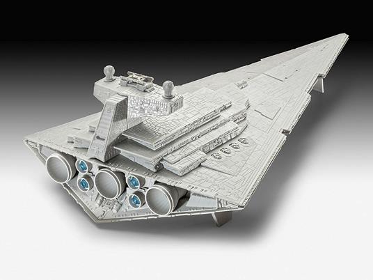 Star Wars Build & Play Model Kit with Sound & Light Up 1/4000 Imperial Star Destroyer - 12