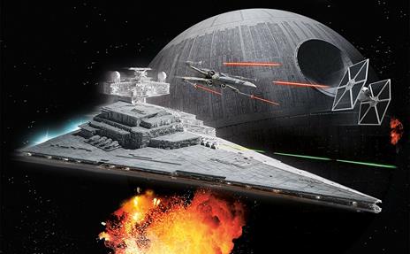 Star Wars Build & Play Model Kit with Sound & Light Up 1/4000 Imperial Star Destroyer - 14