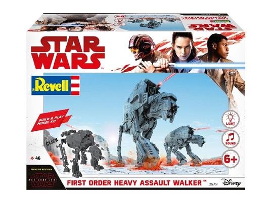 Modellino Build & Play First Order Heavy Assault Walker (Star W. The Last Jedi) Revell