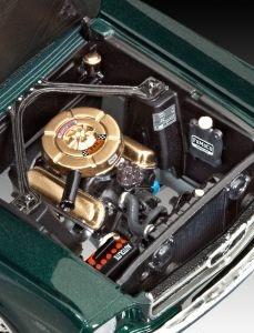 Ford Mustang 2+2 Fastback 1965 Plastic Kit 1:24 Model Rv7065 - 6