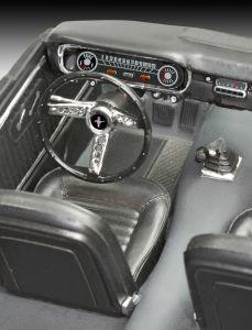 Ford Mustang 2+2 Fastback 1965 Plastic Kit 1:24 Model Rv7065 - 7