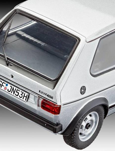 Volkswagen VW Golf 1 Gti 1974 Plastic Kit 1:24 Model 7072 RV07072 - 4