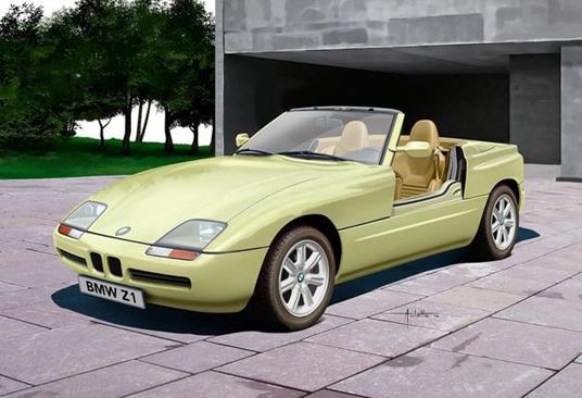 BMW Z1 Kit di montaggio Modellino di spider 1:24