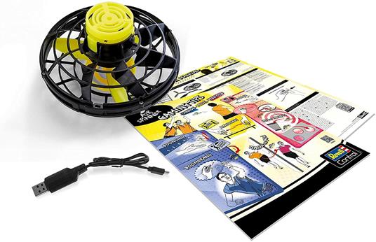 Revell Control- Divertido equipamiento Deportivo con función Kick-Start, juega Solo o con Amigos, Colore Nero, 24108 - 4