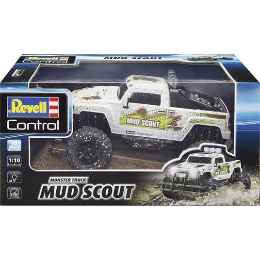 Revell Control 24643 New Mud Scout 1:10 Automodello per principianti Elettrica Monstertruck Trazione posteriore - 2