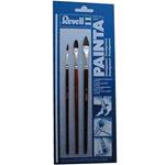 Pennelli Piatti: Set di 3