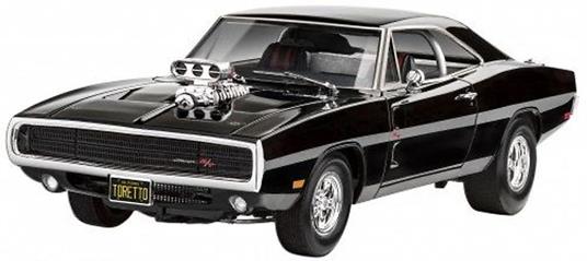 The Fast & Furious Model Kit Con Basic Accessories Dominic''s 1970 Dodge Charger Revell