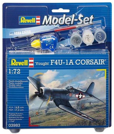 Model Set Vought F4U-1A Corsair 1:72