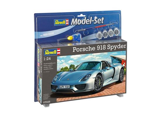 Modellino 1/24 Model Set Porsche 918 Spyder Revell - 2