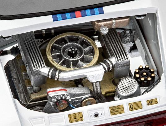 Revell- Model Set Porsche 934 RSR Martin Kit di Modelli in plastica con Adesivo, Colori primari e Pennello, Multicolore, 1/100, 67685 - 5