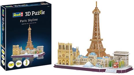 Puzzle 3D Skyline Parigi - 2