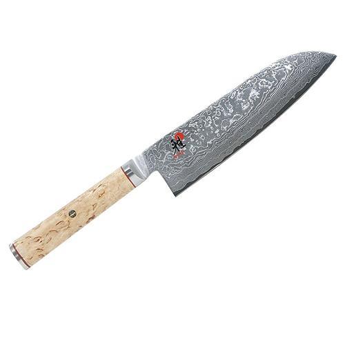 Coltello Santoku Damascato 18Cm