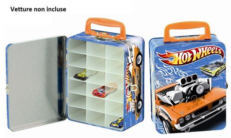 Hot Wheels. Valigia Per Collezione Macchinine In Metallo Per 18 Auto - 2