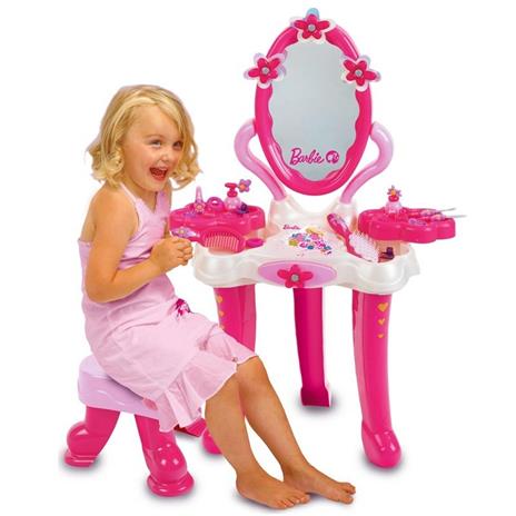 Specchiera Barbie Tavolino Beauty Con Accessori E Sgabello  5769 - 2