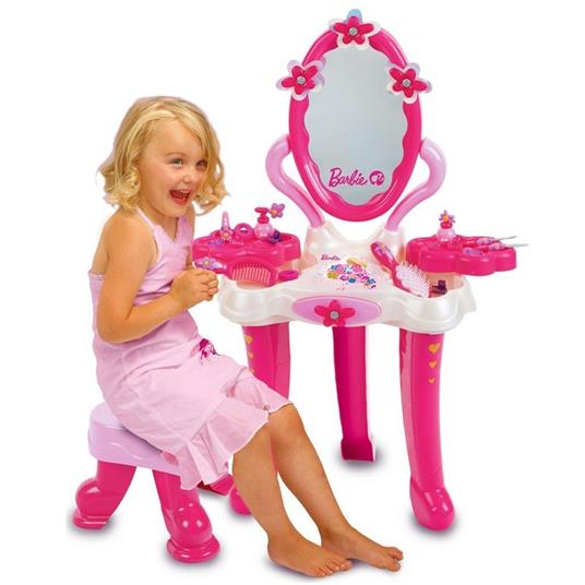 Specchiera Barbie Tavolino Beauty Con Accessori E Sgabello  5769 - 2