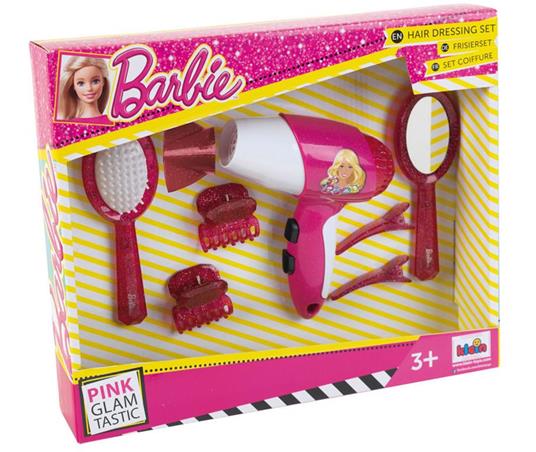 Barbie. Set Parrucchiera Con Fon E Accessori - 2