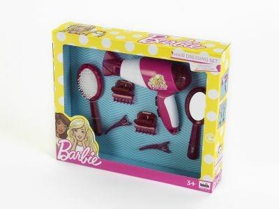 Barbie. Set Parrucchiera Con Fon E Accessori - 4