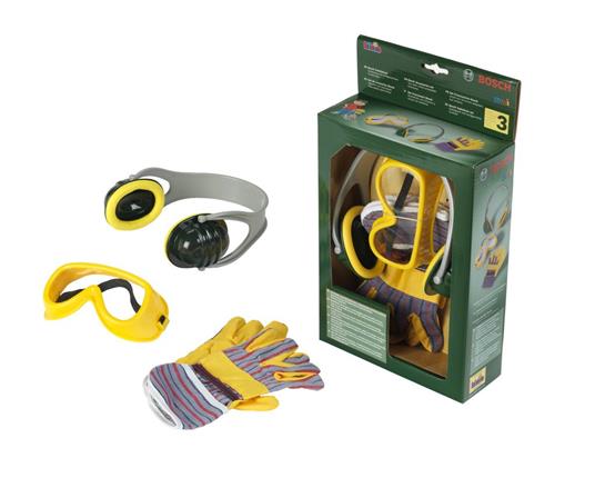 Bosch. Set Accessori Guanti, Occhiali, Paraorecchie - 4